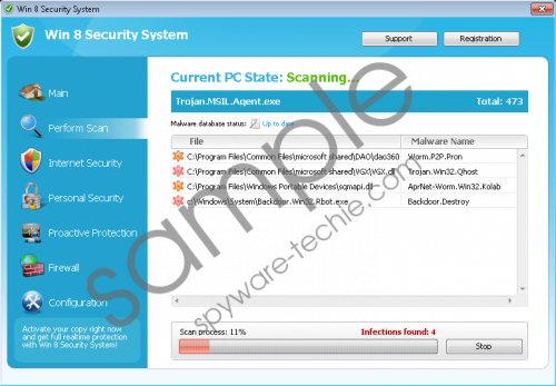 Windows 8 Security System Removal Guide