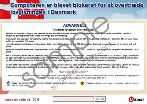 Computeren er Blevet Blokeret virus Removal Guide