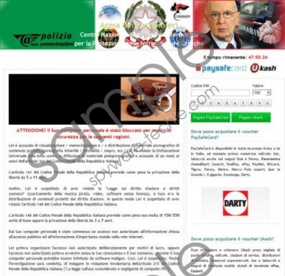 Carabinieri virus Removal Guide